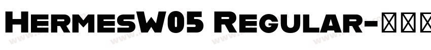 HermesW05 Regular字体转换
